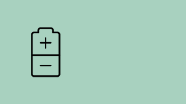 Pictogramme batterie