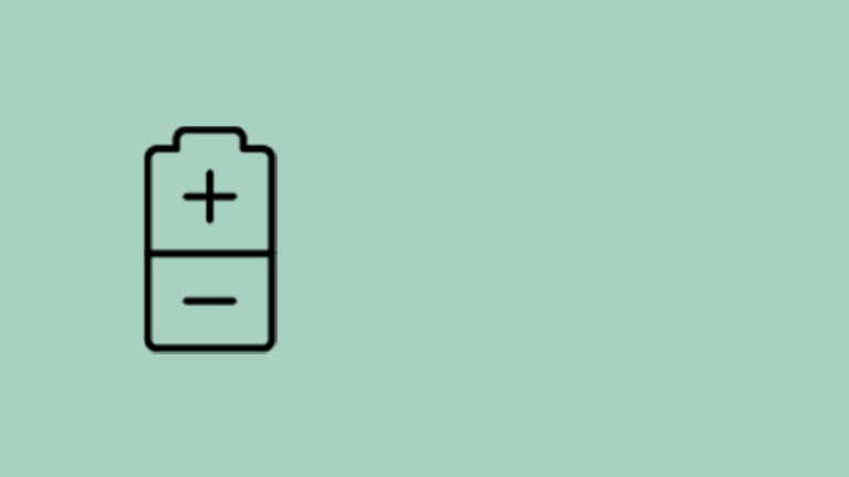 Pictogramme batterie